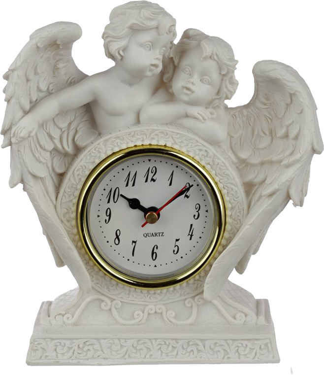 Ängel Staty Klocka