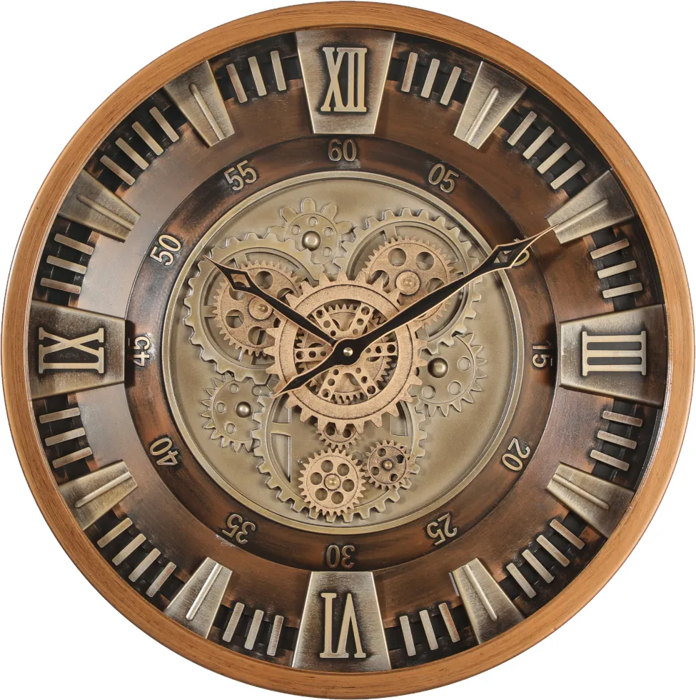 Klokke Vegg Motion Gear Clock