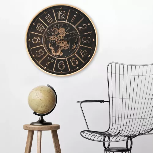 Klocka Vägg Motion Gear Clock