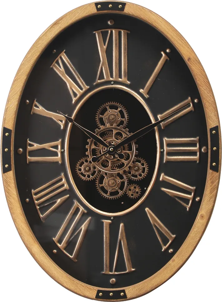 Klokke Vegg Motion Gear Clock