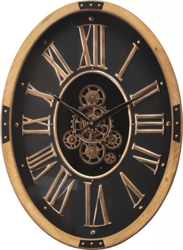 Klokke Vegg Motion Gear Clock