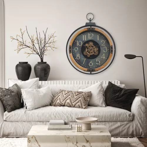Klocka Vägg Motion Gear Clock