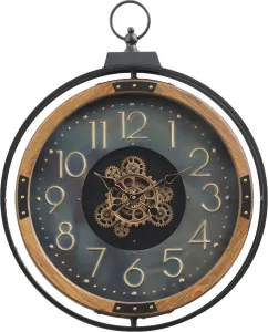 Klokke Vegg Motion Gear Clock