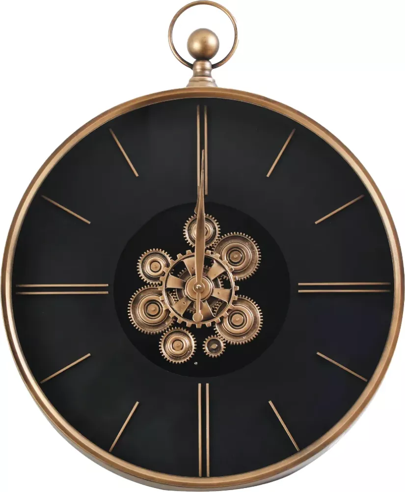 Klokke Vegg Motion Gear Clock