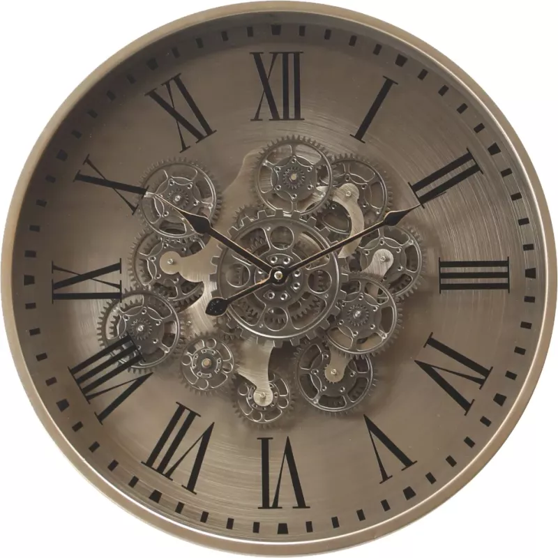 Klokke Vegg Motion Gear Clock