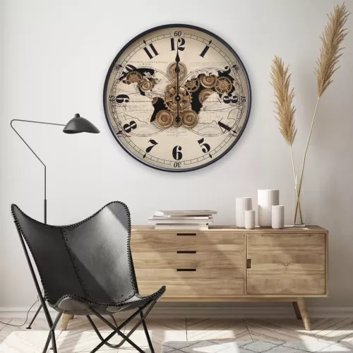Klocka Vägg Motion Gear Clock