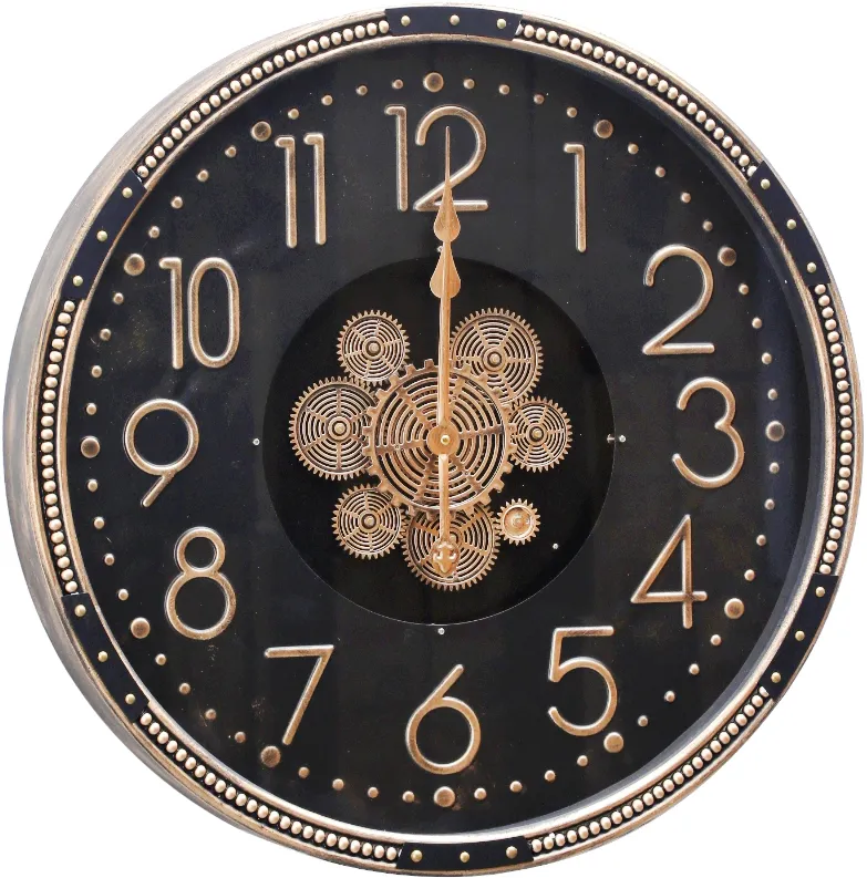 Klokke Vegg Motion Gear Clock