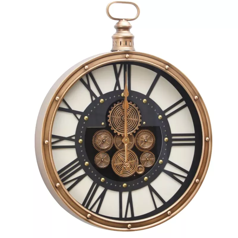 Klokke Vegg Motion Gear Clock