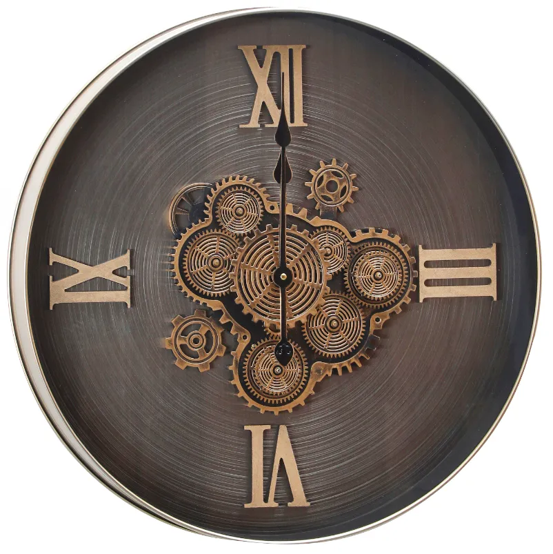 Klokke Vegg Motion Gear Clock