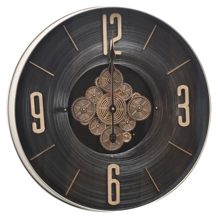 Klokke Vegg Motion Gear Clock