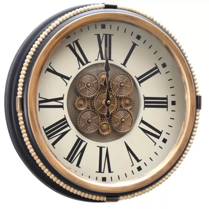 Klokke Vegg Motion Gear Clock