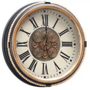 Klokke Vegg Motion Gear Clock