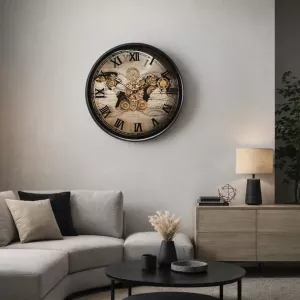 Klocka Vägg Motion Gear Clock
