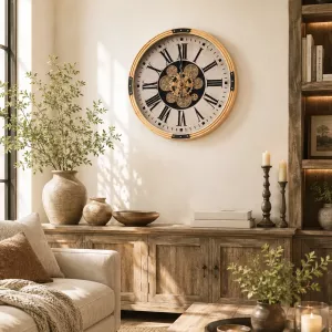 Klocka Vägg Motion Gear Clock
