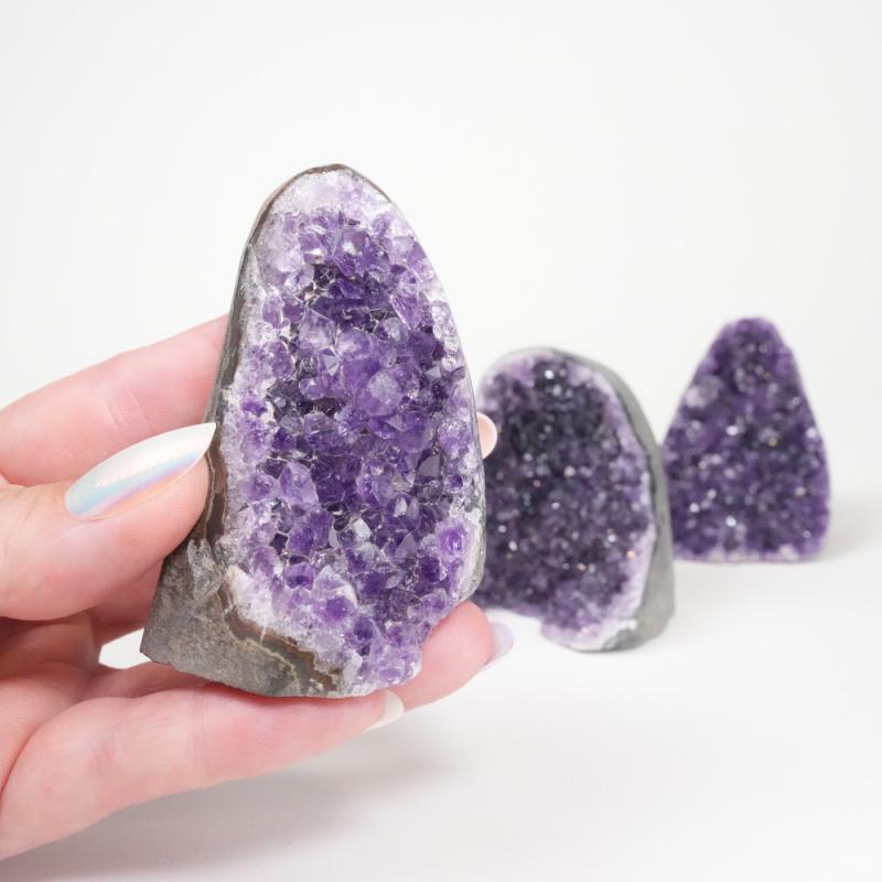 Kristall Ametist Kluster Geod S