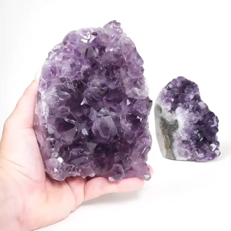 Kristall Ametist Kluster Geod L