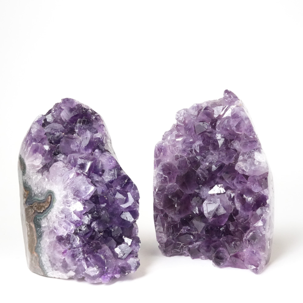 Kristall Ametist Kluster Geod L
