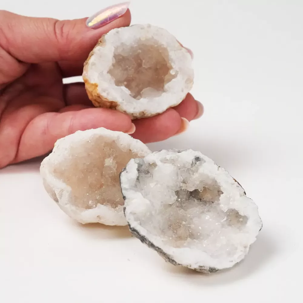 Krystall Kluster Geode Agat Kvarts