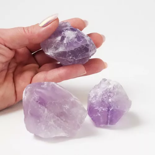 Kristall Rå Ametist