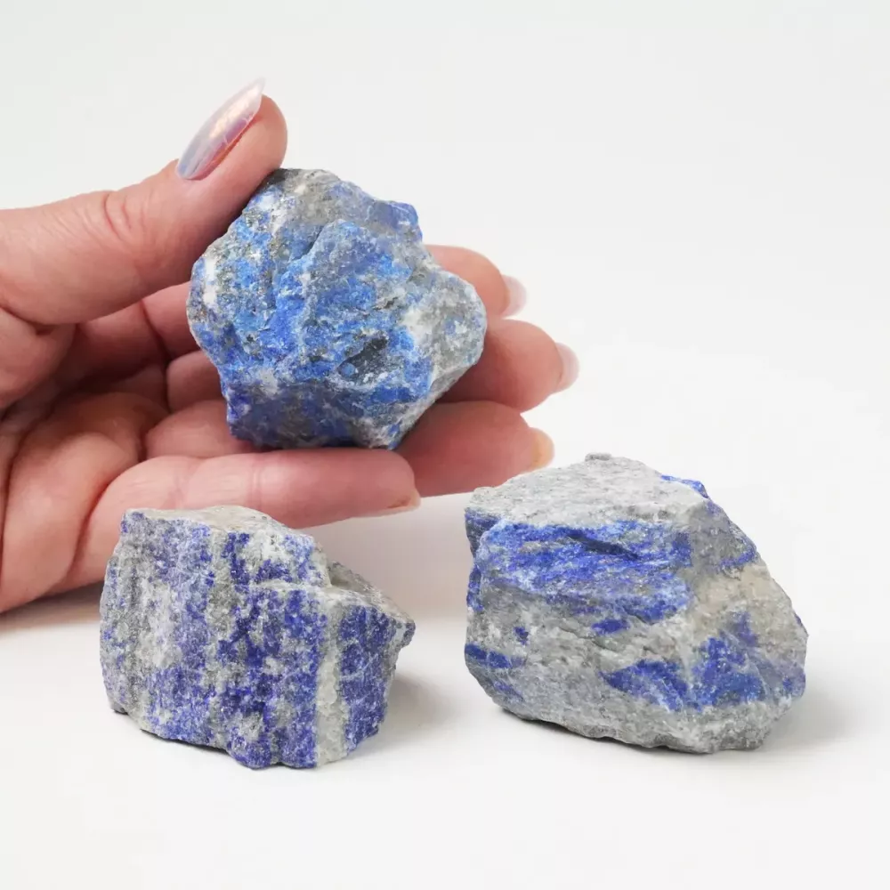Krystall Rå Lapis Lazuli