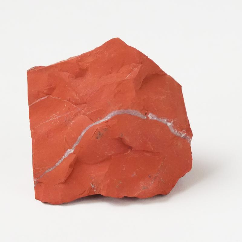 Kristall Rå Röd Jaspis