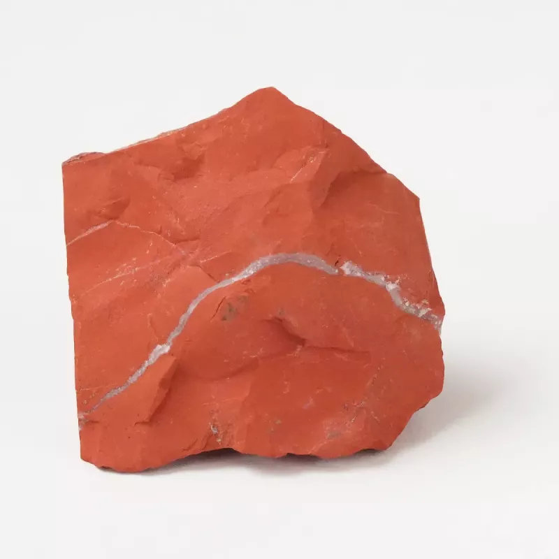 Krystall Rå Rød Jaspis