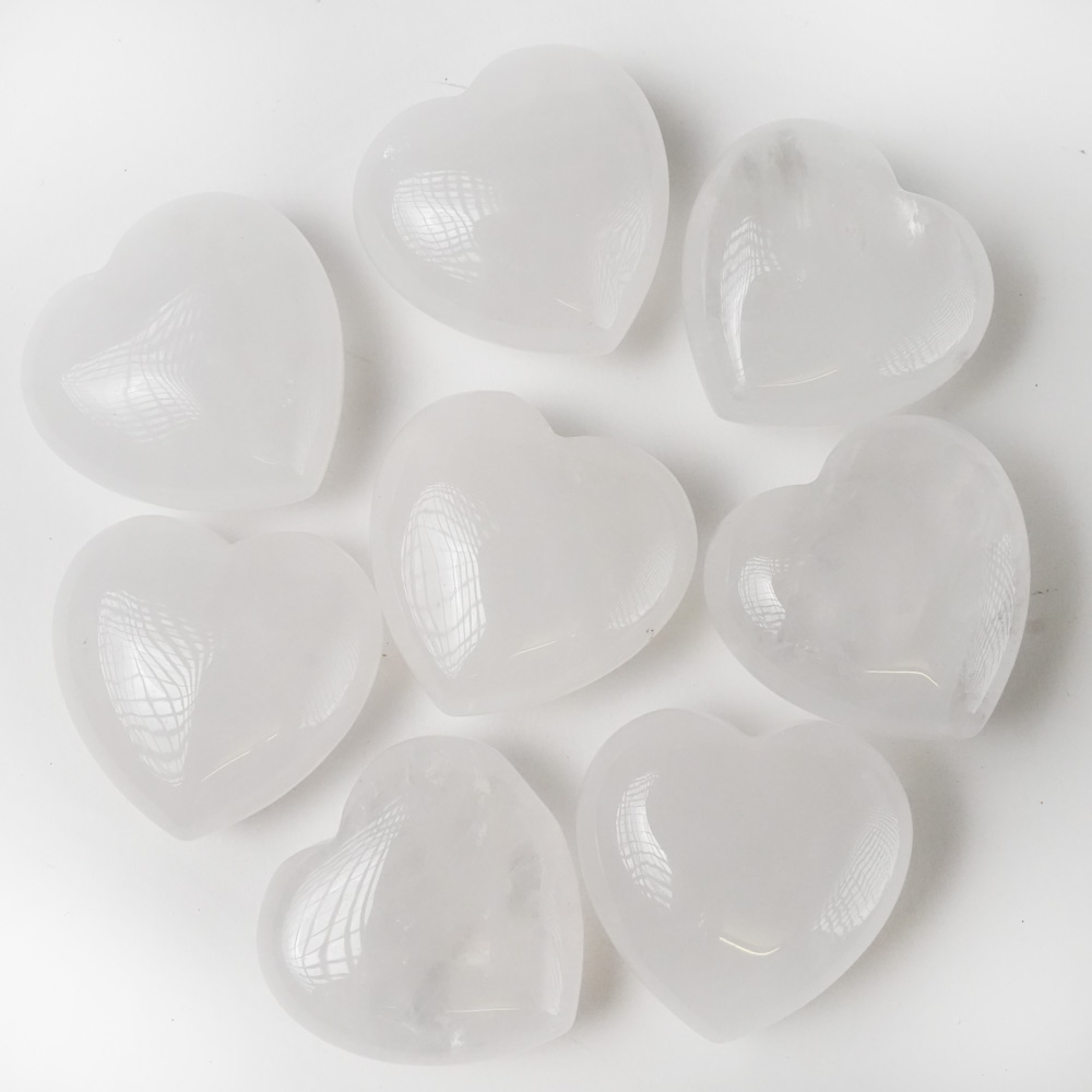 Kristall Hjärta Bergkristall