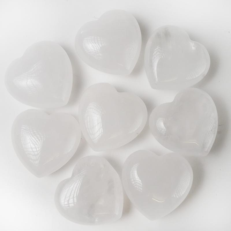 Kristall Hjärta Bergkristall