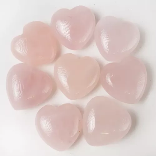 Kristall Hjärta Rosenkvarts
