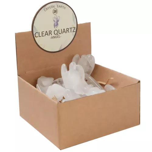 Kristall Ängel Bergkristall