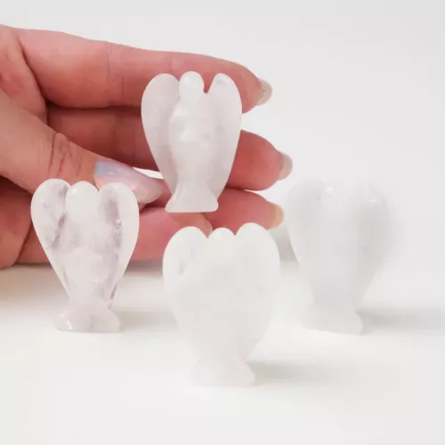 Kristall Ängel Bergkristall