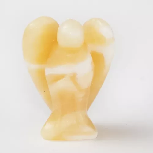 Kristall Ängel Gul Jade