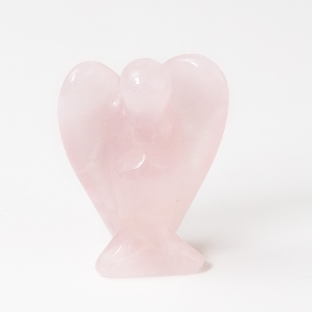 Krystall Engel Rosenkvarts