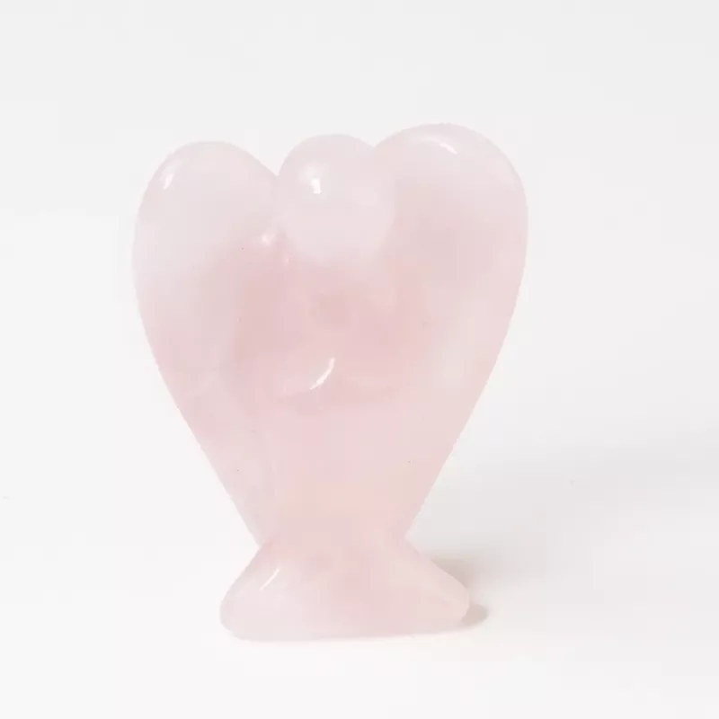 Krystall Engel Rosenkvarts