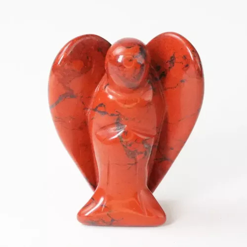 Kristall Ängel Röd Jaspis