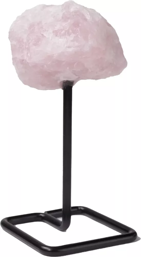 Krystall Rå Rosenkvarts