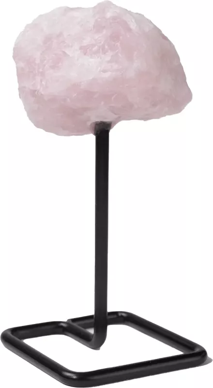 Krystall Rå Rosenkvarts