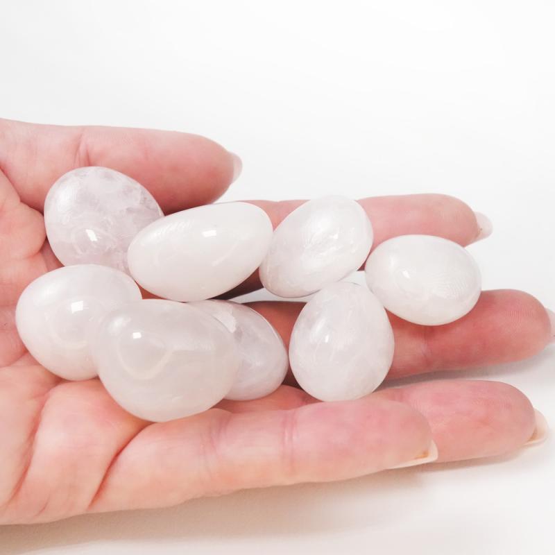 Kristall Trumlad Bergkristall