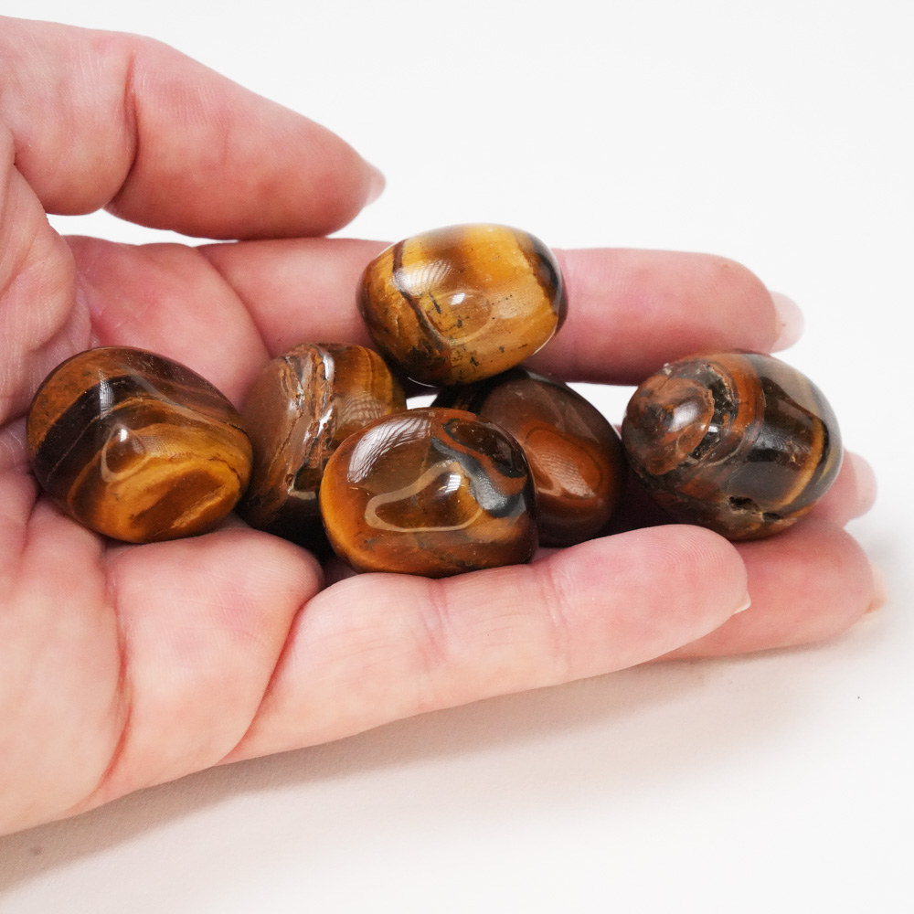 Krystall Polert Tigerøye