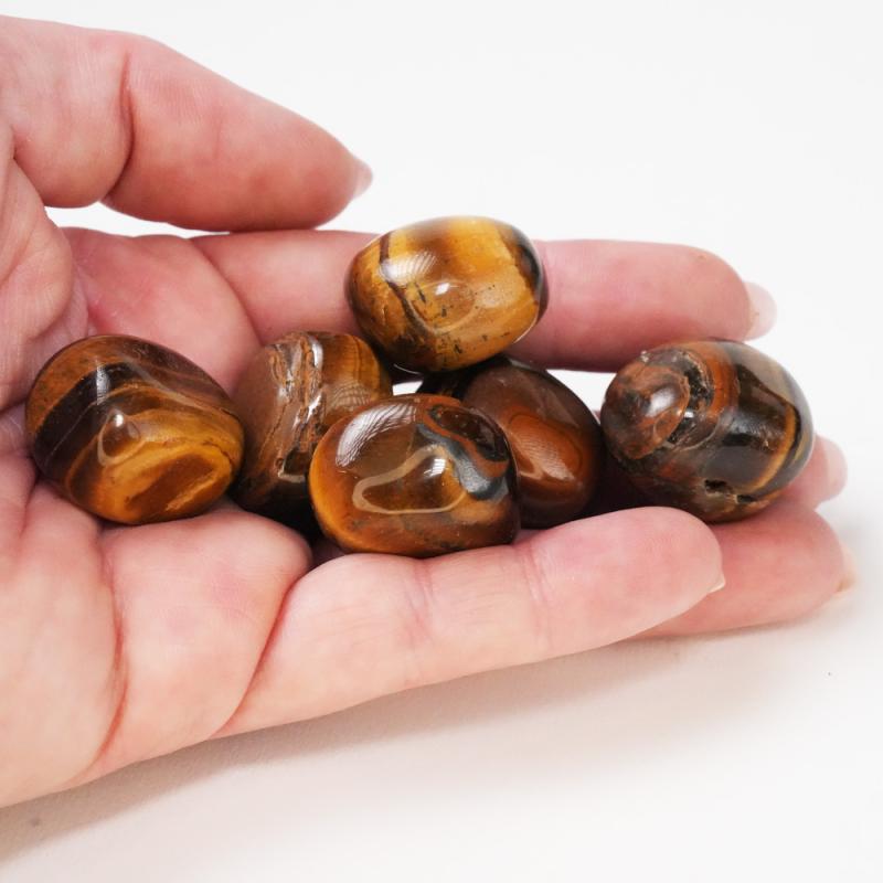 Kristall Trumlad Tigeröga