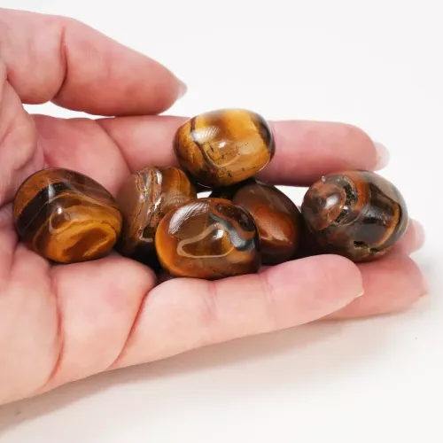 Kristall Trumlad Tigeröga