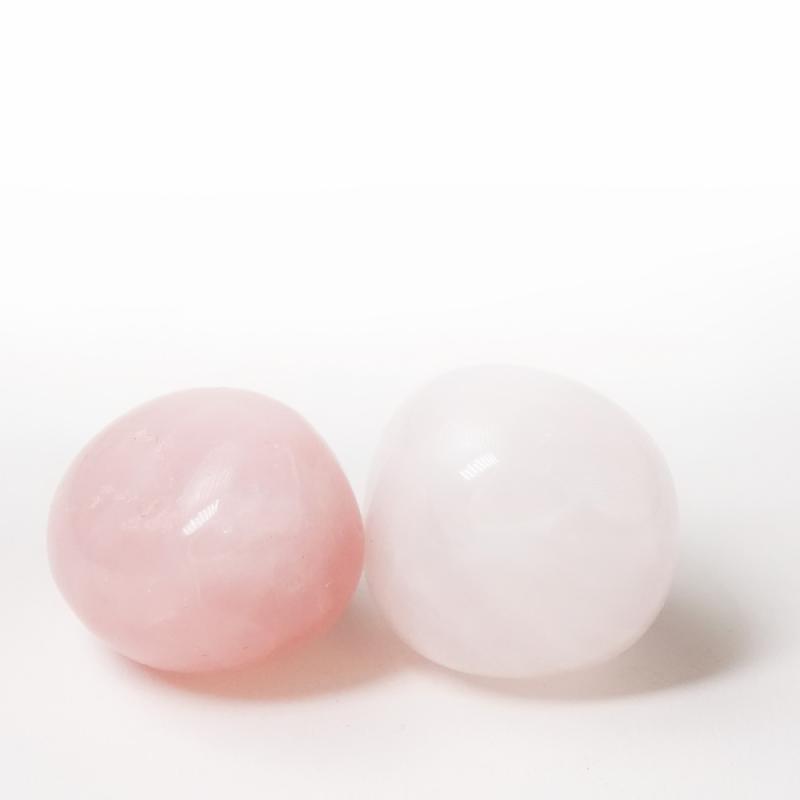 Kristall Trumlad Rosenkvarts