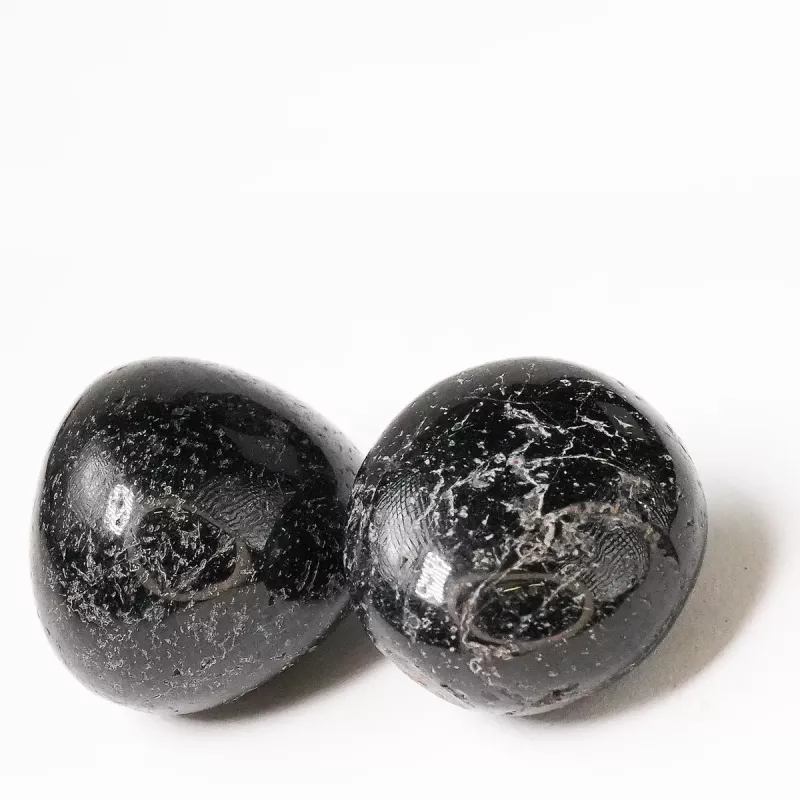 Krystall Polert Sort Turmalin