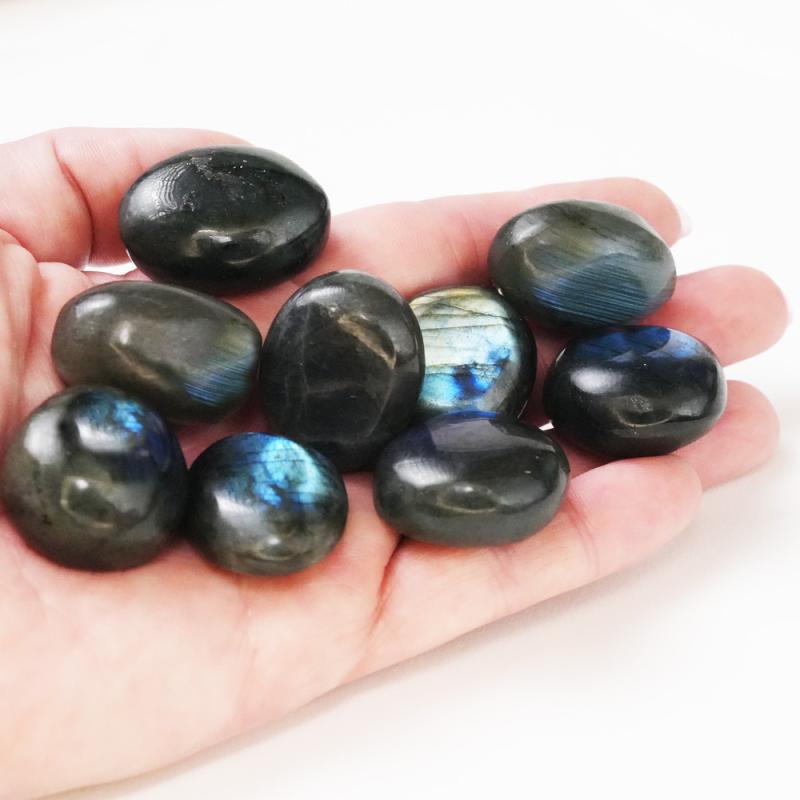 Kristall Trumlad Labradorit