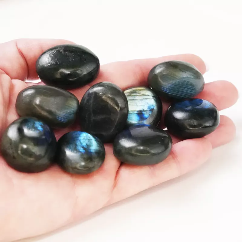 Krystall Polert Labradoritt