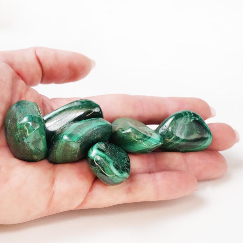 Kristall Trumlad Malakit