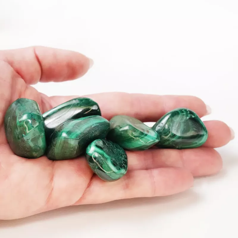 Krystall Polert Malakitt