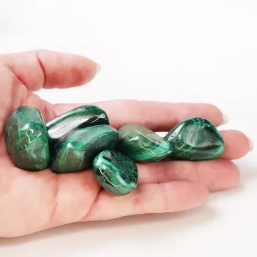 Kristall Trumlad Malakit