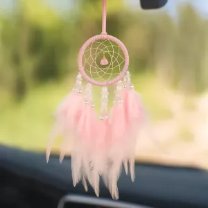 Kristall Drömfångare Rosenkvarts