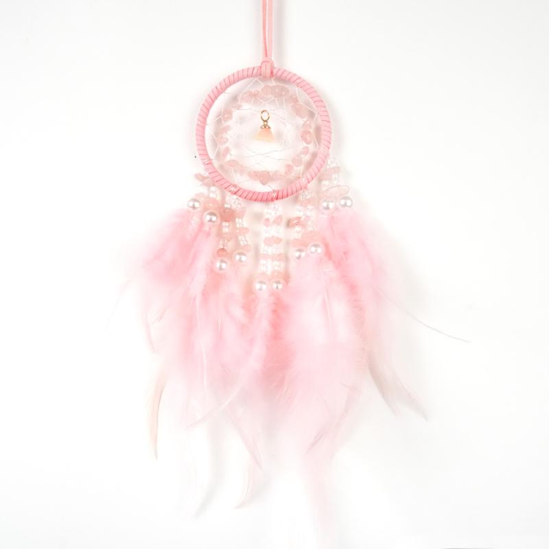 Kristall Drömfångare Rosenkvarts